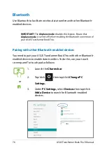 Preview for 76 page of Asus TX201L E-Manual