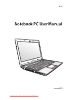 Asus U30JC User Manual preview