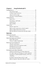 Preview for 3 page of Asus U35F User Manual