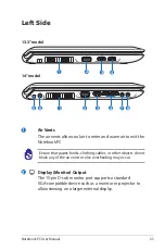 Preview for 23 page of Asus U35F User Manual