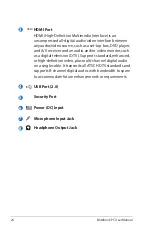 Preview for 24 page of Asus U35F User Manual
