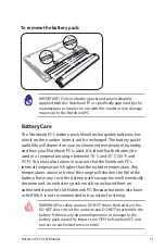 Preview for 31 page of Asus U35F User Manual