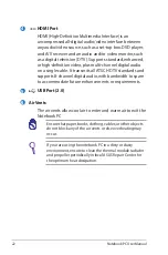 Preview for 22 page of Asus U36JC User Manual