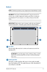 Preview for 15 page of Asus U38D User Manual