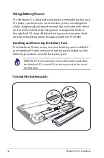 Preview for 32 page of Asus U43JC-C1 User Manual