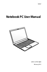 Asus U47A User Manual preview