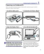 Preview for 9 page of Asus U50F Hardware User Manual