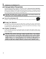 Preview for 8 page of Asus U6E Hardware User Manual