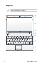 Предварительный просмотр 12 страницы Asus UL20FT User Manual