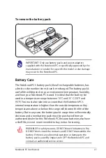 Preview for 27 page of Asus UL20FT User Manual