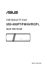 Preview for 1 page of Asus US2-400 Quick Start Manual