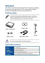 Preview for 2 page of Asus USB 3.1 FRONT PANEL User Manual