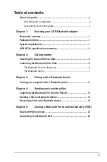 Preview for 3 page of Asus USB-BT211 Mini Bluetooth Dongle User Manual