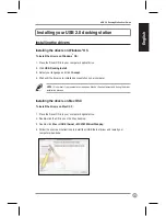 Предварительный просмотр 5 страницы Asus USB2.0_HZ-1 DOCKING-STATION User Manual