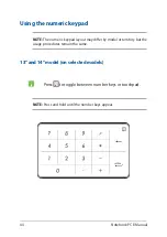 Предварительный просмотр 44 страницы Asus UX434FAC-AI247T E-Manual