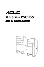 Предварительный просмотр 1 страницы Asus V Series User Manual