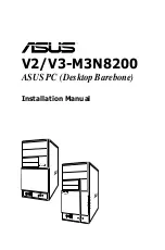 Asus V2-M3N8200 - V Series - 0 MB RAM Installation Manual preview