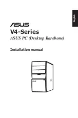 Preview for 1 page of Asus V4 Series Installation Manual