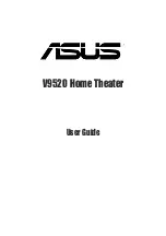 Asus V9520 Home Theater User Manual preview