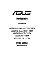 Preview for 1 page of Asus V9950 / Delux / TVD / 128M User Manual