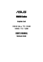 Asus V9950 Series User Manual preview