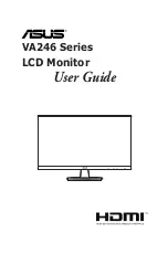 Asus VA246 Series User Manual preview