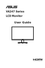 Asus VA247 Series User Manual предпросмотр