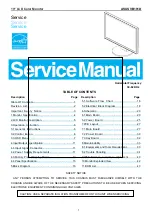 Preview for 1 page of Asus VB191D Service Manual