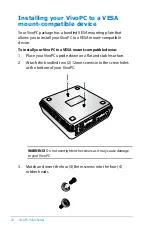 Предварительный просмотр 24 страницы Asus VC60 Series User Manual