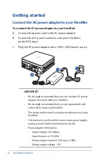 Preview for 14 page of Asus VC68R User Manual