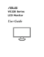 Preview for 1 page of Asus VE228 Series User Manual