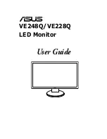 Preview for 1 page of Asus VE228Q User Manual