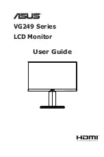 Asus VG249 Series User Manual предпросмотр