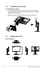 Preview for 8 page of Asus VG249 Series User Manual