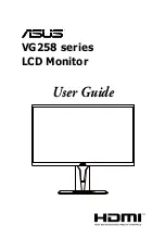 Asus VG258 Series User Manual предпросмотр