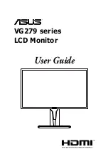 Asus VG279 Series User Manual preview