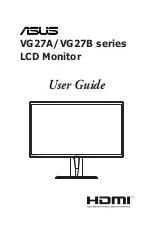 Preview for 1 page of Asus VG27A Series User Manual