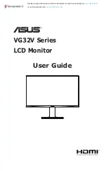 Preview for 1 page of Asus VG32V Series User Manual