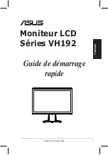 Preview for 8 page of Asus VH192S Series Quick Start Manual