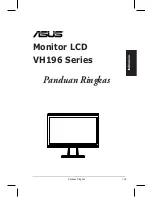 Preview for 128 page of Asus VH196 Series Quick Start Manual