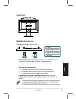 Preview for 145 page of Asus VH196 Series Quick Start Manual