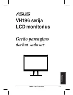 Preview for 148 page of Asus VH196 Series Quick Start Manual