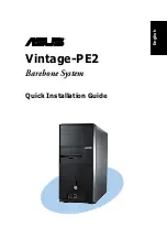 Preview for 1 page of Asus Vintage PE2 Quick Installation Manual