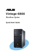 Asus Vintage-S800 Quick Start Manual предпросмотр