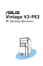 Preview for 1 page of Asus Vintage V2-PE3 Operating Manual