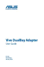 Asus Vivo DualBay User Manual предпросмотр