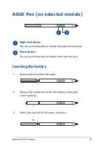 Preview for 25 page of Asus VivoBook Flip TM420IA Manual