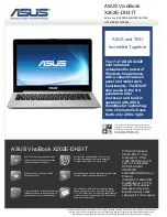 Preview for 1 page of Asus VivoBook X202E-DH31T Quick Manual