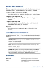 Предварительный просмотр 5 страницы Asus VivoMini UN45 User Manual