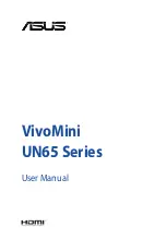 Preview for 1 page of Asus VivoMini UN65 User Manual